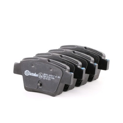 BREMBO Bremsbeläge Satz Hinten passend für PEUGEOT 207 (WA, WC) 207 CC (WD) 408