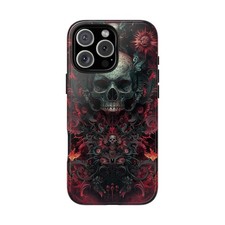 Phone Ink - Dark Wave Skull Gothic Decor Case for iPhone/Galaxy/Pixel