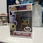 Funko Pop Jimmy Cricket Disney: BAM Exclusive "Diamond Collection" #1026 NIB