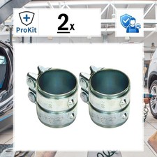 2x Fa1 Rohrverbinder, Abgasanlage f�r BMW 1 X3 3 Compact 5 Touring 3 Touring X1