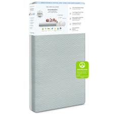 Delta Children SmartBreathe Crib Toddler Mattress Breathable Cover Waterproof WA