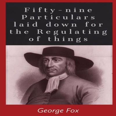 Fifty-Nine Particularities laid down for the regulating of things