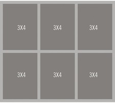 Simple Stories Simple Pages Page Template 1 6-3"X4"