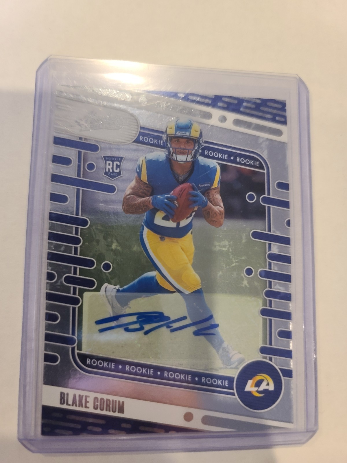 2024 Panini Absolute - Rookies Blake Corum #168 Signatures (AU, RC)