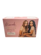 Mermade Hair Grip Clips Sectioning Clips 4-Pack Professional Styling Set Pink Ne
