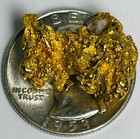 23K Gold Nugget Natural Aussie 10.342 Grams Placer White Quartz Australian 98% — photo 4