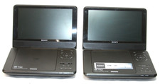 Lot of 2 Sony DVP-FX980 9 Portable DVD Player...