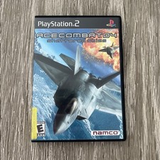 Ace Combat 04: Shattered Skies (Sony Playstation 2, PS2, 2001) Complete