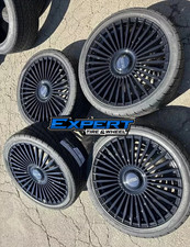 22" RANGE ROVER VELAR WHEELS RIMS TIRES FLOATER CAPS SVO SVR R-DYNAMIC 5x108