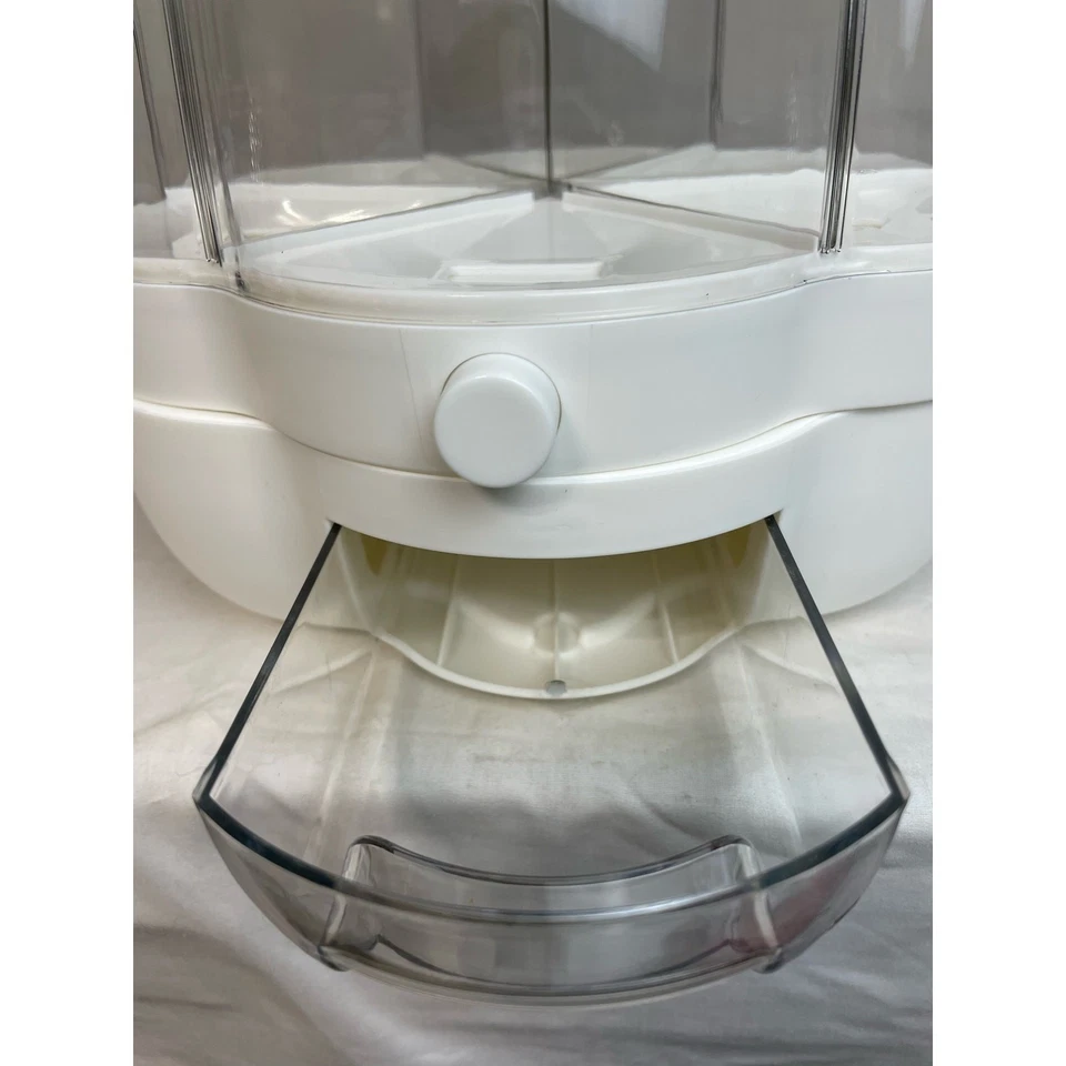 NUEVO Contenedor de Almacenamiento de Arroz y Granos Dispensador de Alimentos Giratorio 360 Grados con Tapa Foto 4 de 4