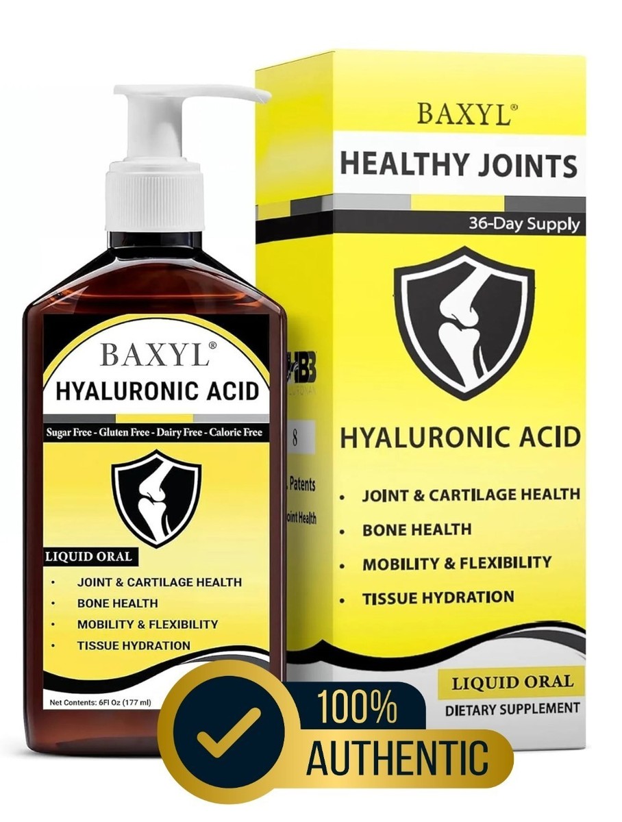 Baxyl Joint Relief Liquid Hyaluronic Acid 6 oz Vegan Patented Joint Support New 894353001117| eBay Baxyl Joint Relief Liquid Hyaluronic Acid 6 oz Vegan Patented Joint Support New 894353001117| eBay