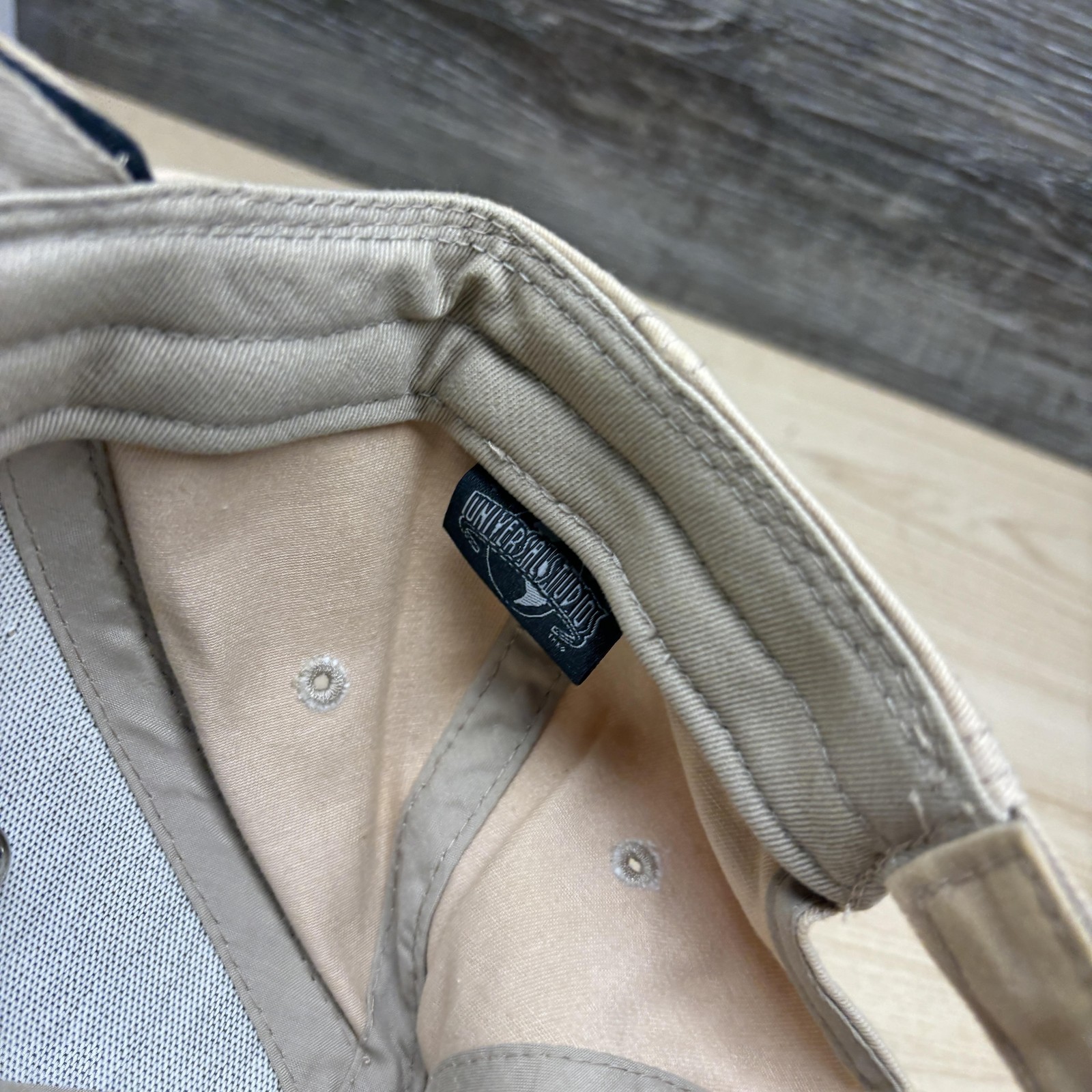 Universal Studios Florida Hat Cap Strap Back Tan … - image 9