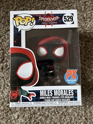 Funko Pop! Marvel #529 Miles Morales PX Previews Exclusive Vinyl Figure