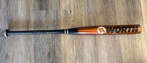 Batte De Softball Worth Insanity 33" 25 Oz - Approuvée NSA BPF1.20, Occasion
