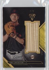 2016 Topps Triple Threads Unity Single Jumbo Relics Gold 9/9 Tim Lincecum 0b0