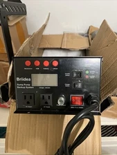 Briidea 1500W Sump Pump Battery Backup System - Auto Switches to Battery…