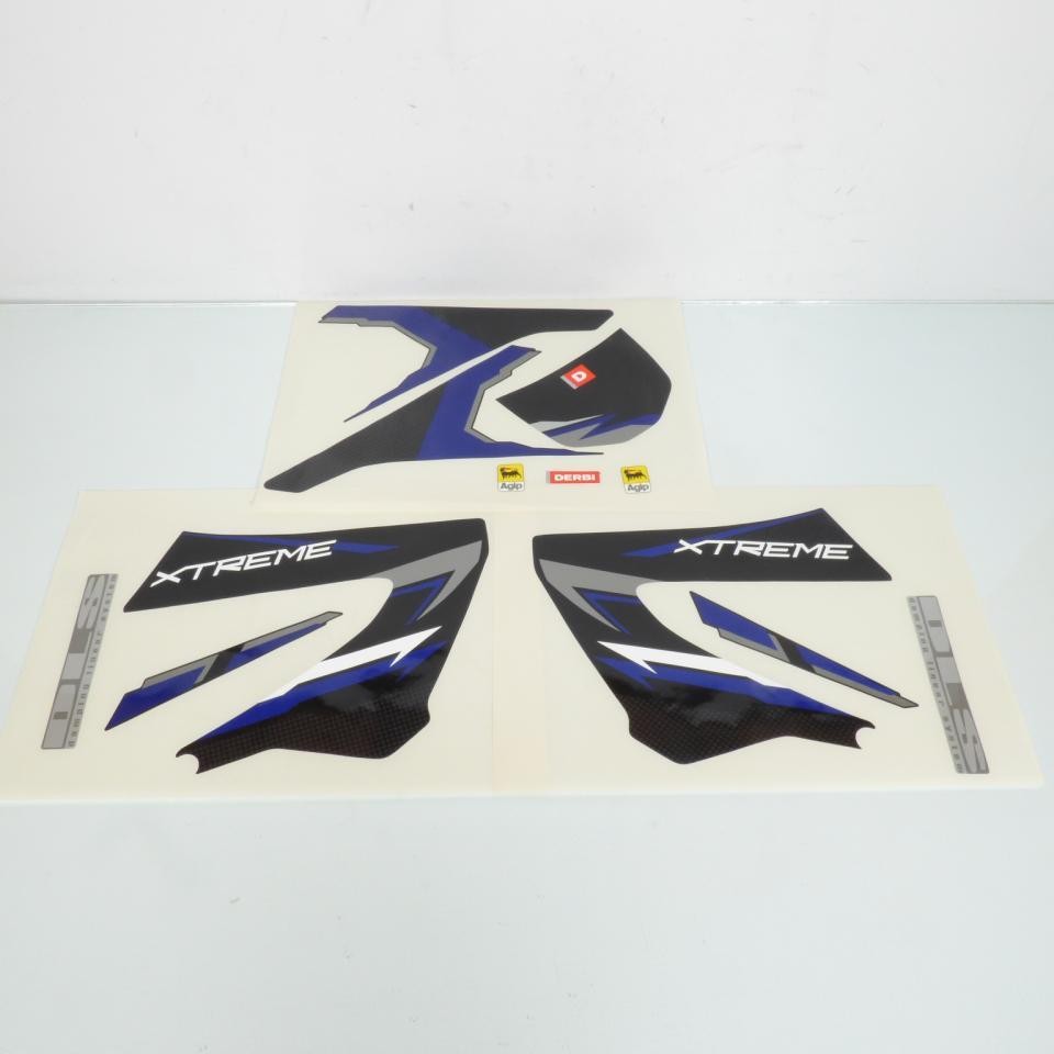 Kit déco stickers origine Derbi Senda Xtrem 2008 pour rénover carénage