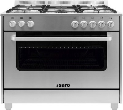 Bertazzoni Gasherd 5 Brenner mit Elektro Backofen EEK A Edelstahl neu