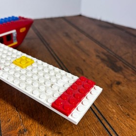 Lego City Fire Plane Rescue Set 4209 W/ Trees Incomplete Parts