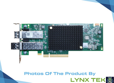 Dell Emulex LPe35002-M2 32Gbps PCIe Fibre HBA 08GT11 0HWXGN 2x AFBR-57G5MZ-ELX