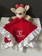 Rudolph The Red Nosed Reindeer Red Security Blanket Lovey My First Christmas