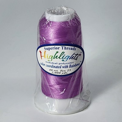 Superior Threads ''Highlights'' Fuchsia #720 40wt 2000 yds - BRAND NEW!