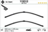 SWF Wischblatt Scheibenwischer DAS Original SET 119312 FüR BMW E90 E91 Alpina B3