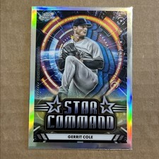 2024 Topps Chrome Cosmic - Gerrit Cole #SC-1 Star Command - Yankees 