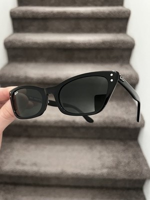 NEW Ray-Ban Lady Burbank RB2299 2299 Black Frame G15 Lens Size 52/20