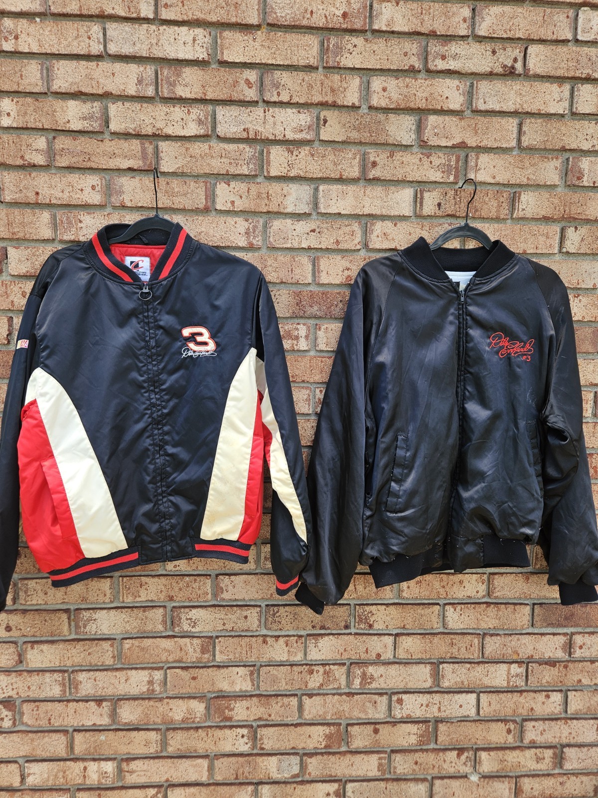 Vintage Dale Earnhardt Worn USA Made 2-Sided Jacket Size Large