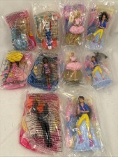 Lot Of 10 Barbie McDonalds Happy Meal Toys New Sealed 90  s Vintage Unopened