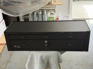 Kennedy MC-28 2-Drawer Machinist’s Tool Box Riser, W/keys, Excellent Condition