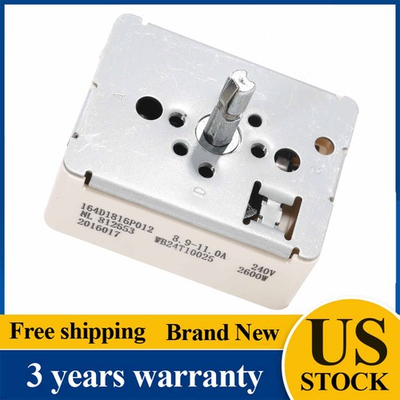 #ad #ad WB24T10025 AP2024072 For GE Electric Range Burner Unit Surface Switch PS236750 $13.81