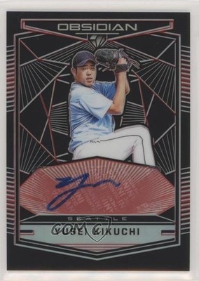 2019 Chronicles Electric Etch Red Prizm 19/25 Yusei Kikuchi Rookie Auto RC 8k4