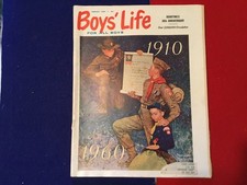 Feb 1960 Boys Life Norman Rockwell cover 