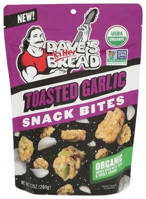 Daves Killer Br Ead Bites Garlic Baked 7.2 oz (Pack of 6)