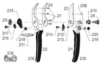 Felco Feder Ersatzfedern-Satz 2/91 FüR Felco 2 4 6 8 9