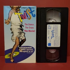 VHS Twist - dance documentary - rare, HTF, Chubby Checker *BUY 2 GET 1 FREE*