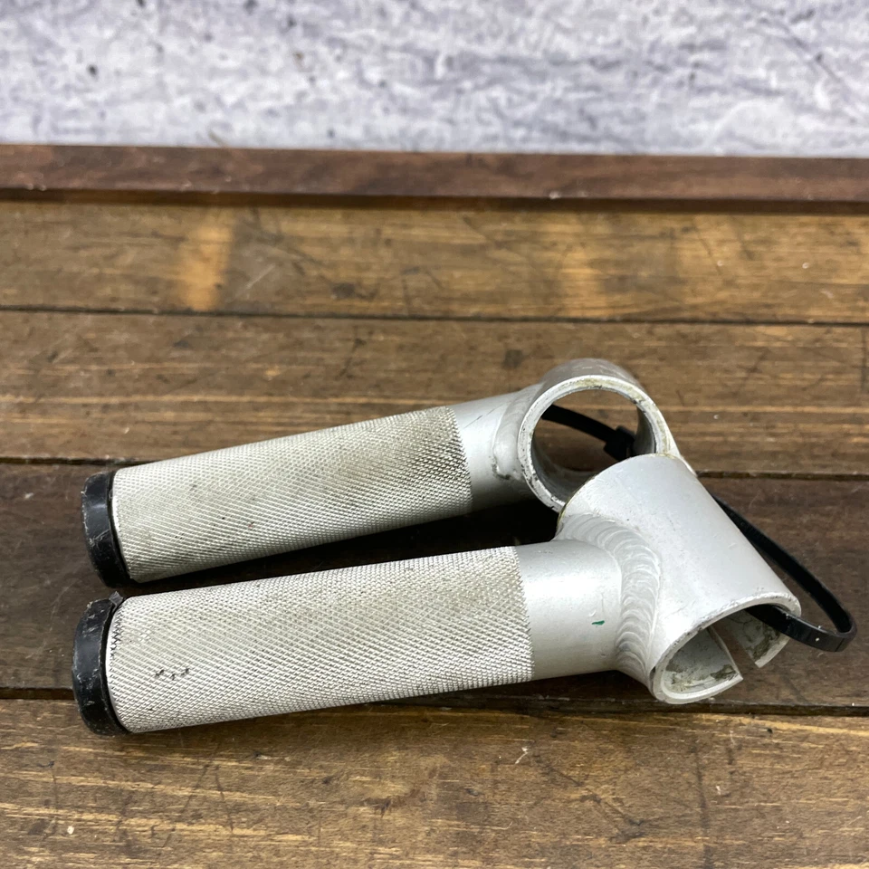 Vintage Control Tech Control Stix Bar Ends MTB Silver ANo 90s MTB Extension A5 - Image 3 of 4
