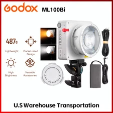 Godox ML100Bi 120W Portable LED Video COB Light 2800K-6500K APP High Brightness 