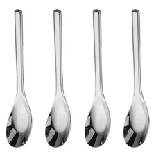 4-Pack 7.1-inch Heavy-Weight Stainless Steel Dinner Soup Spoons Tablespoons