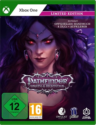 XBOX ONE Pathfinder: Wrath of the Righteous Limited Edition NEU&OVP