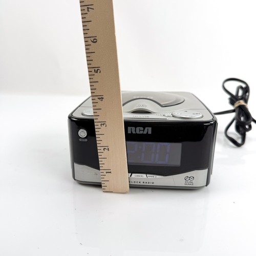 Vintage RCA CD Alarm Clock Radio Dual Wake Rp4801c Tested Works!! - Bild 10 von 10