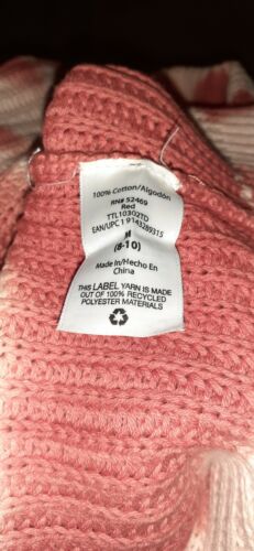 TIME TRUE Pullover Damen Med Hi-Lo TIE DYE Koralle Langarm Grobstrick - Bild 12 von 12