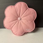 Justice PINK FLOWER Throw Pillow Pink