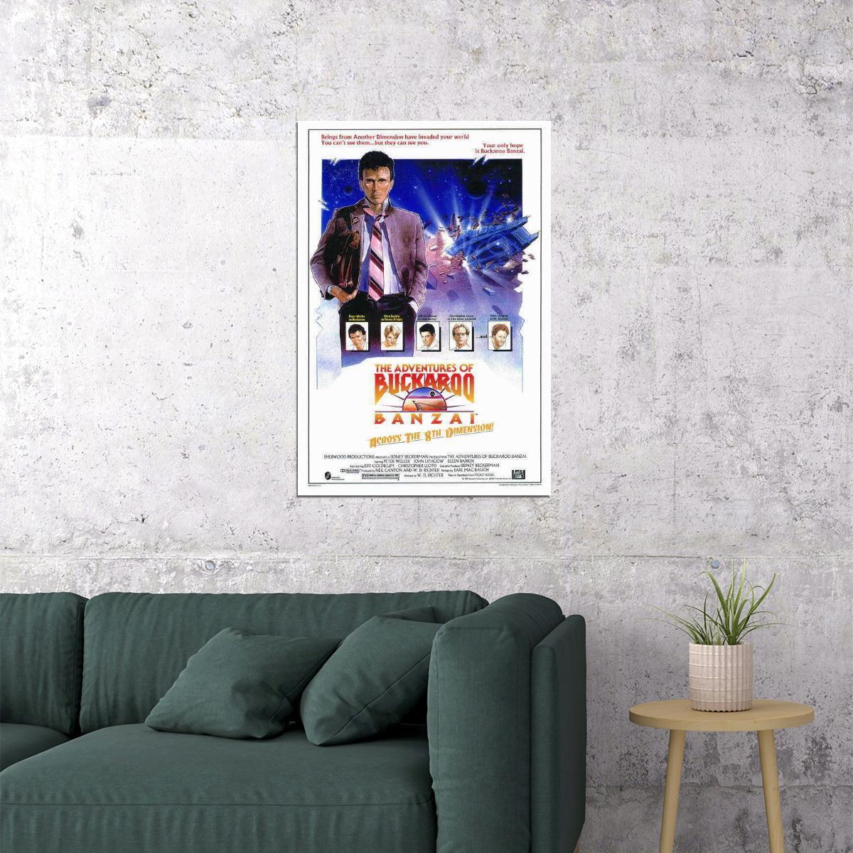 396089 ADVENTURES BUCKAROO BANZAI ACROSS EIGHTH DIMENSION WALL