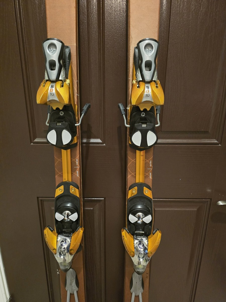 SALOMON SCREAM 8 PILOT Snow SKIS 190cm SALOMON BINDINGS L190 R|9