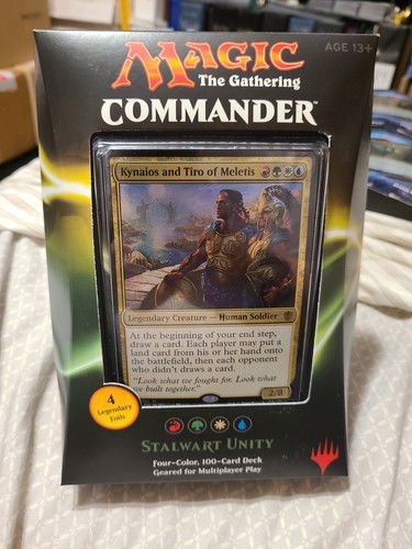 MTG Magic Stalwart Unity Commander 2016 Deck Factory Sealed #2 SEEPICS