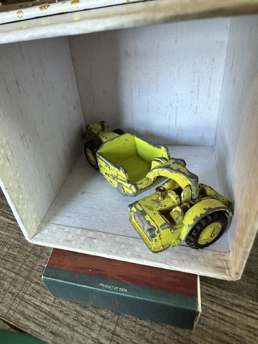 Vtg c1960s Lit'l Toy Euclid TS24 Road Scraper Construction Mini Die Cast Model - 第 4/8 張圖片