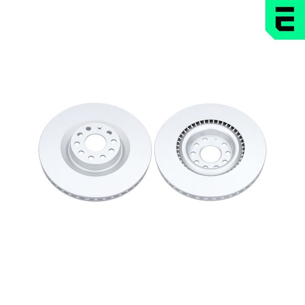 Optimal 2X Bremsscheibe Vorne Ø345 Mm BelüFtet FüR VW Golf V 1K1 1.4 16V 1.6-image